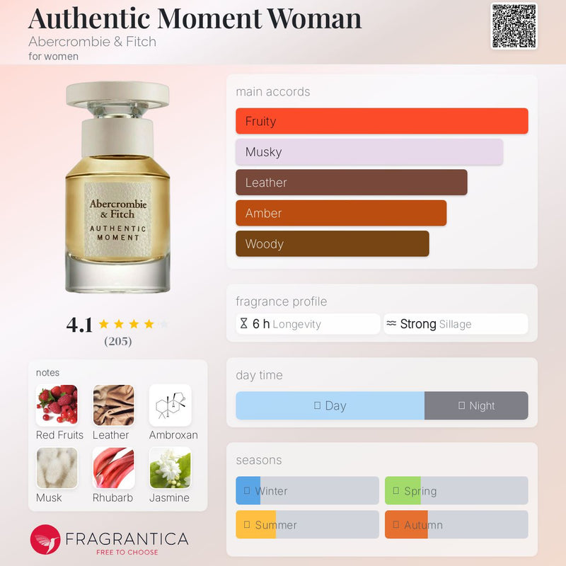 Abercrombie & Fitch Authentic Moment Woman (W) EDP 100ml