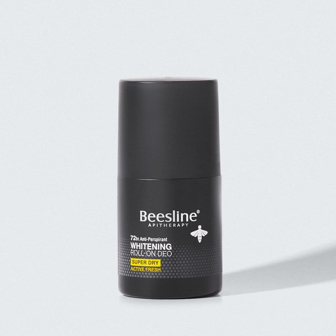 Beesline Deodorant Roll On Whitening Super Dry Active Fresh 50ml