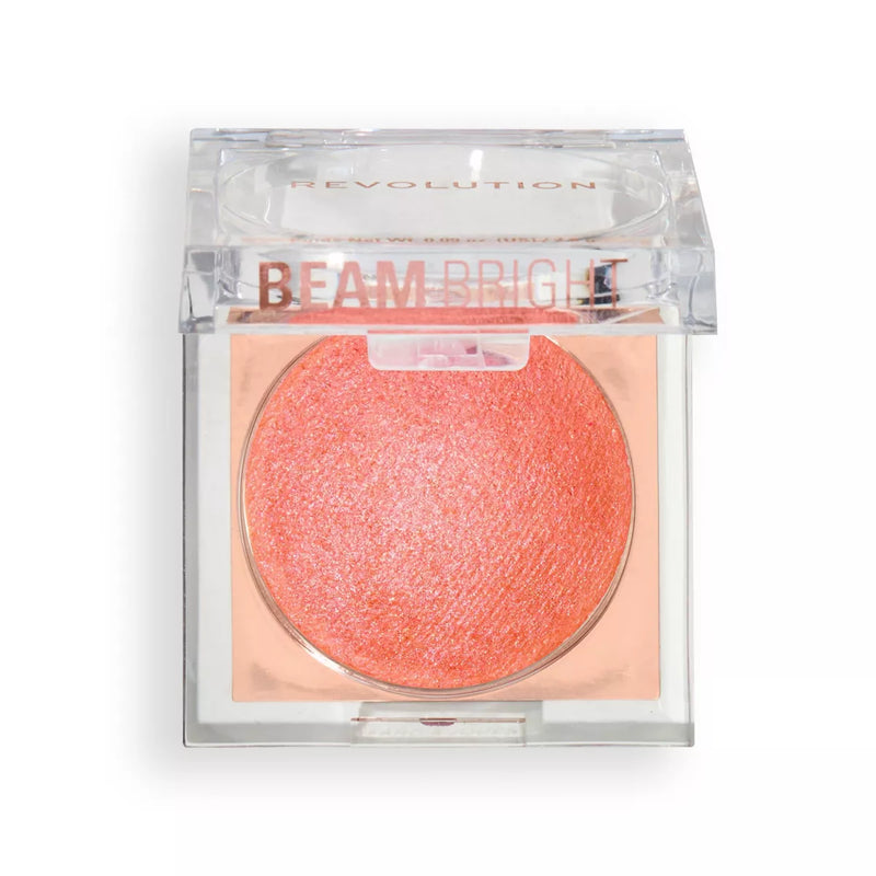 Revolution Makeup Beam Bright Blush Peach Pop 2.8g