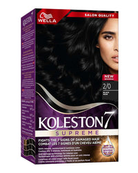 Wella Koleston Supreme Hair Color 2/0 Black