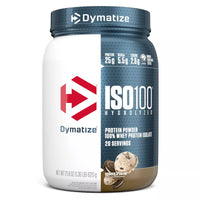 Dymatize ISO 100 Hydrolyzed 100% Whey Protein Powder Cookies & Cream 620g