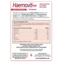 HealthAid Haemovit Plus 30 Capsules