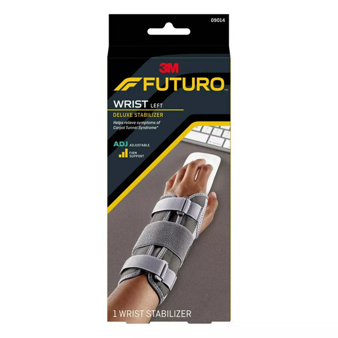 Futuro Deluxe Wrist Stabelizer Adjustable Left Hand