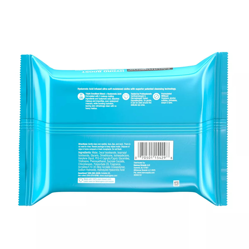 Neutrogena Hydro Boost Make Up Remover 25 Wipes