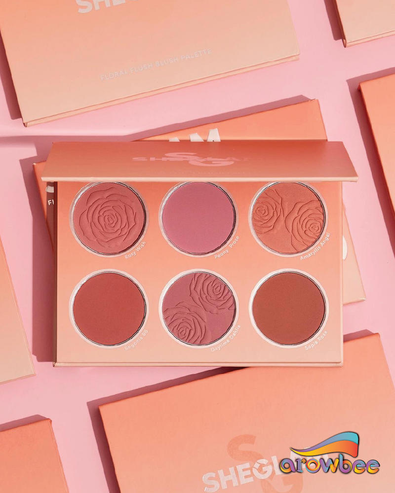 Sheglam Floral Flush Blush Palette Multicolor 18g