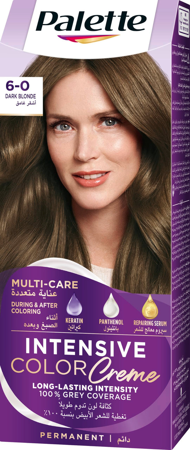 Schwarzkopf Palette Intensive Color Creme 6-0 Dark Blonde
