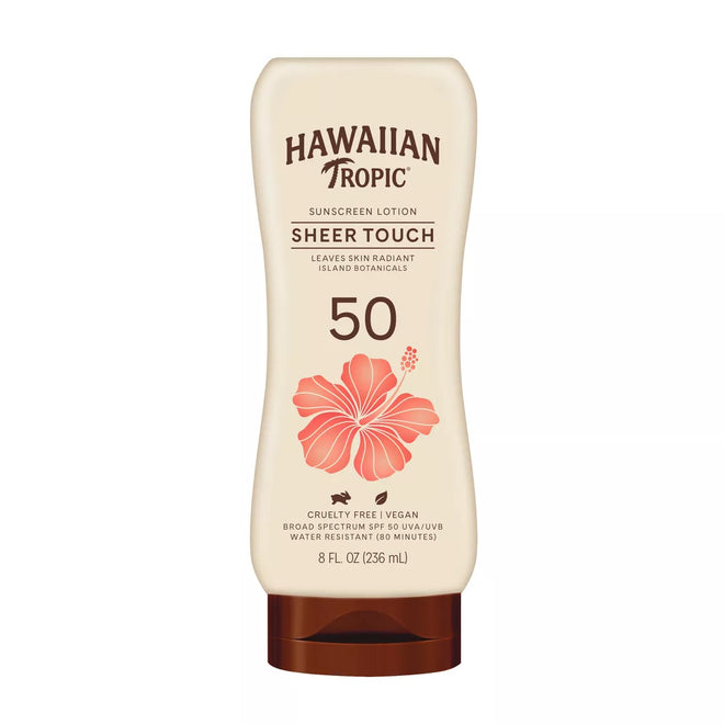 Hawaiian Tropic Sheer Touch Sunscreen Lotion SPF50 236ml