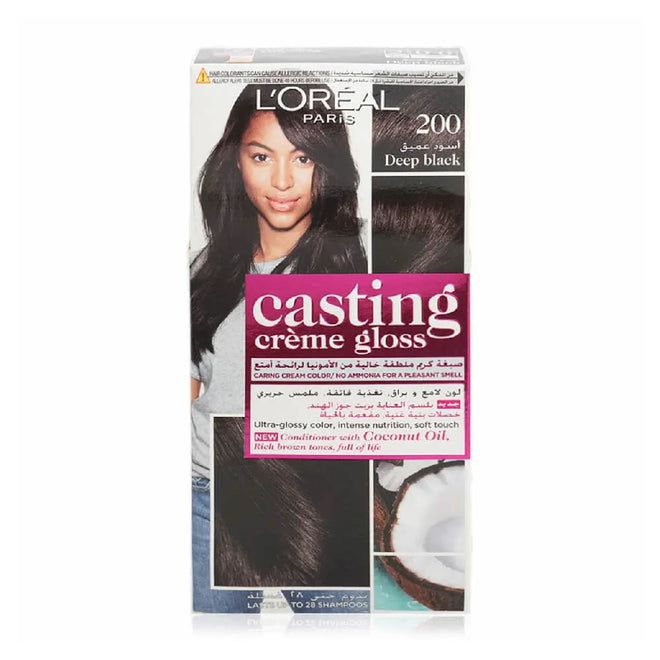 Loreal Paris Casting Creme Gloss 200 Deep Black
