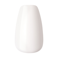 Kiss False Nails IMC501C Impress Color Press On Manicure Coffin Medium Frosting 30 Count