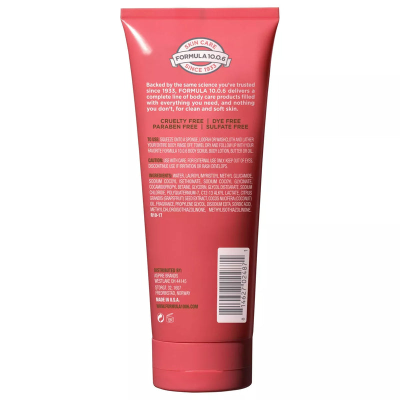 Formula 10.0.6 Smooth Me Over Moisturizing Body Wash 300ml