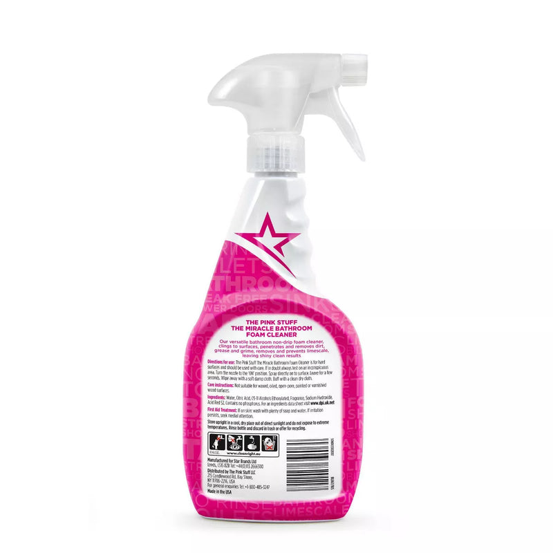 The Pink Stuff The Miracle Bathroom Cleaner Foam 750ml