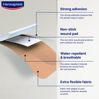 Hansaplast Elastic 2 Size 20 Strips