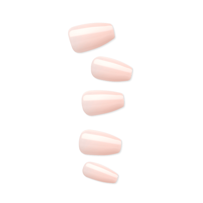 Kiss False Nails IMC502C Impress Color Press On Manicure Coffin Medium Serendipity 30 Count