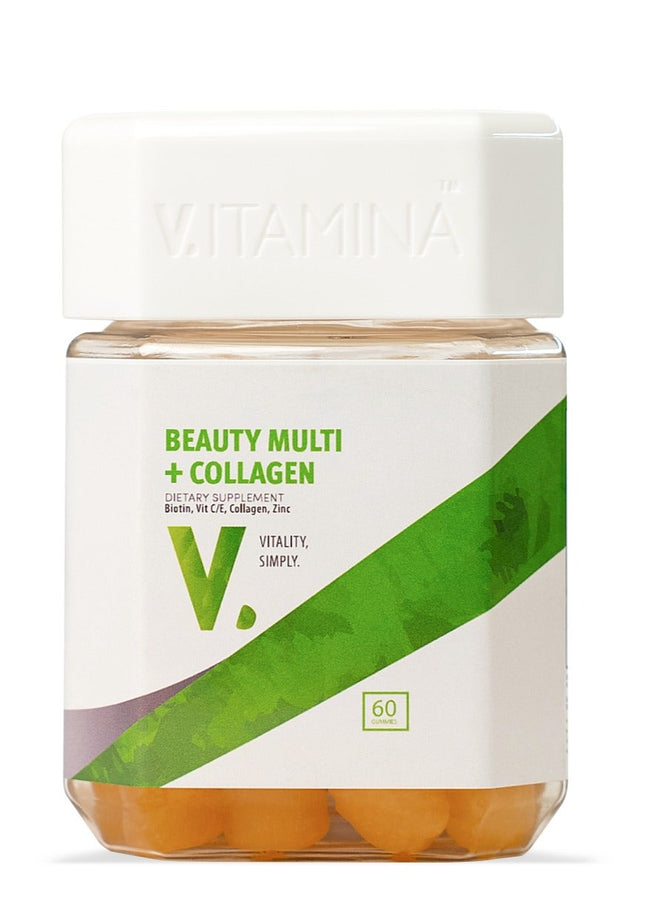 Vitamina Beauty Multi + Collagen 60 Gummies