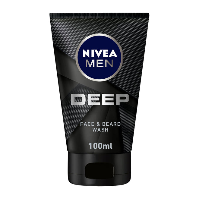 Nivea Men Deep Face & Beard Wash 100ml