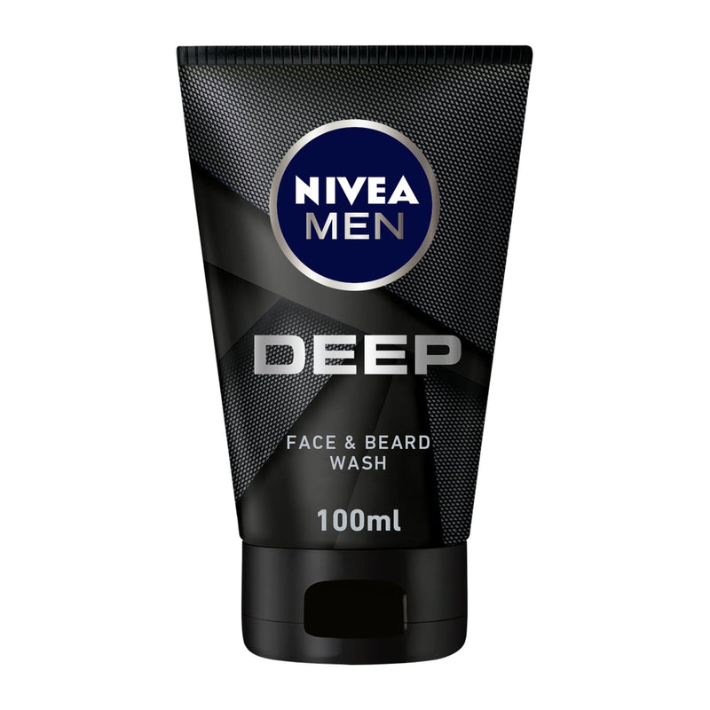 Nivea Men Deep Face & Beard Wash 100ml