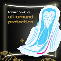 Always Sanitary Pads Maxi Thick Night 24 Count