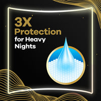 Always Sanitary Pads Maxi Thick Night 8 Count