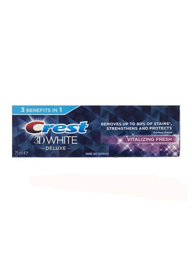 Crest Toothpaste 3D White Vitalizing Fresh 75ml