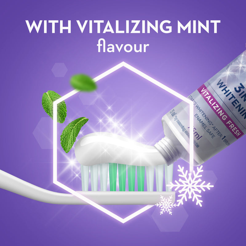 Crest Toothpaste 3D White Vitalizing Fresh 75ml