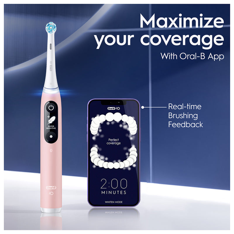 Oral B Electric Toothbrush Rechargeable iOM6 Pink
