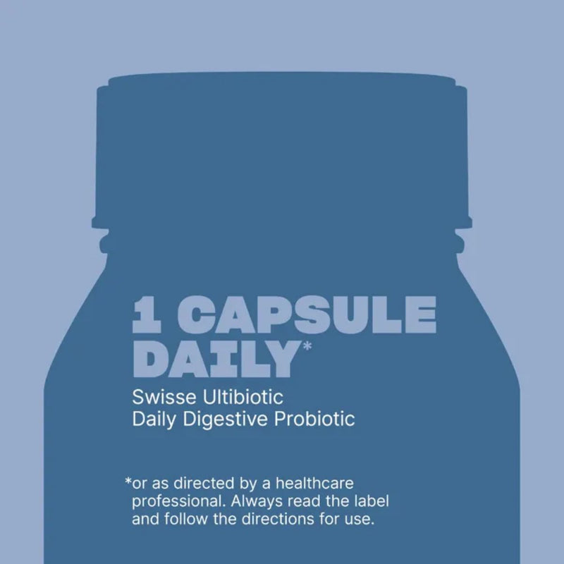 Swisse Ultibiotic Daily Digestive Probiotic 30 Capsules