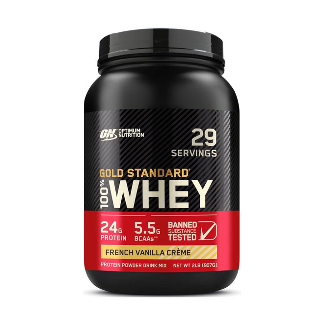 Optimum Nutrition Gold Standard 100% Whey Protein French Vanilla Creme 899g