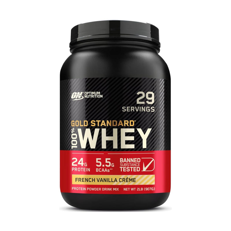 Optimum Nutrition Gold Standard 100% Whey Protein French Vanilla Creme 899g