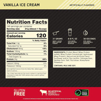 Optimum Nutrition Gold Standard 100% Whey Protein Vanilla Ice Cream 4.54kg