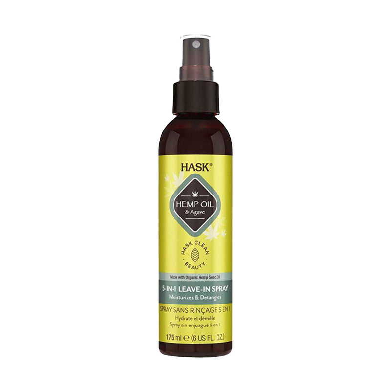 Hask Hemp Oil & Agave 5 In 1 Leave In Spray 175ml