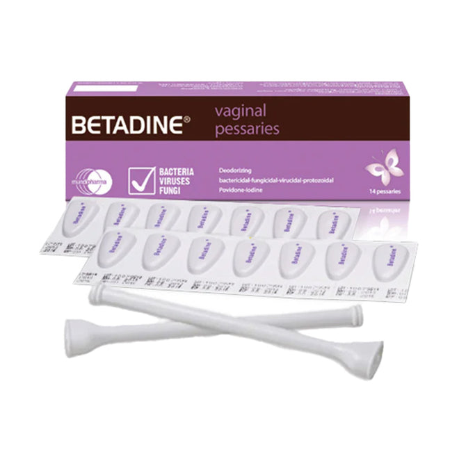 Betadine Vaginal Pessaries 14 Pack