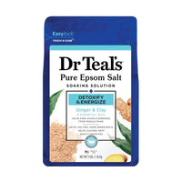 Dr Teals Pure Epsom Salt Soaking Solution Detoxify & Energize 1.36kg