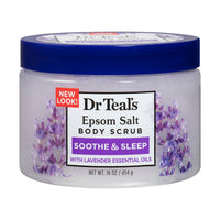 Dr Teals Epsom Salt Body Scrub Soothe & Sleep 454g