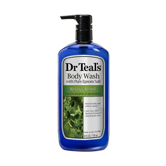 Dr Teals Body Wash With Pure Epsom Salt Relax & Relief 710ml