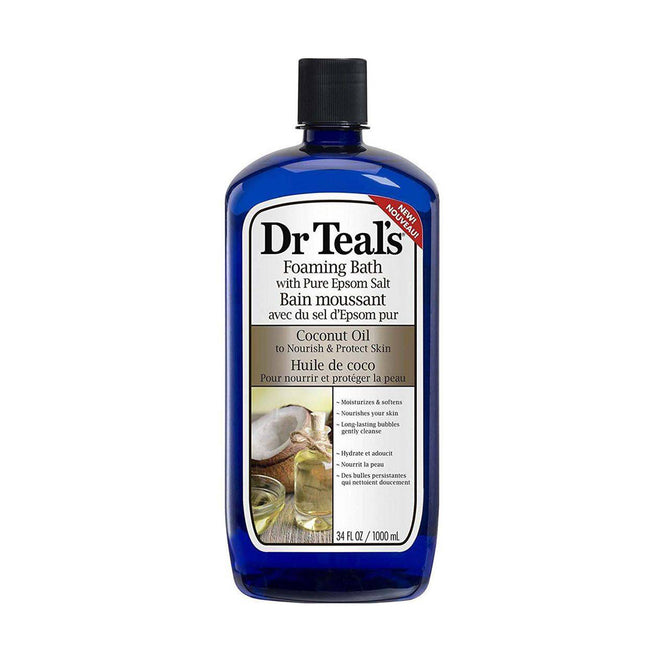 Dr Teals Foaming Bath With Pure Epsom Salt Nourish & Protect 1000ml