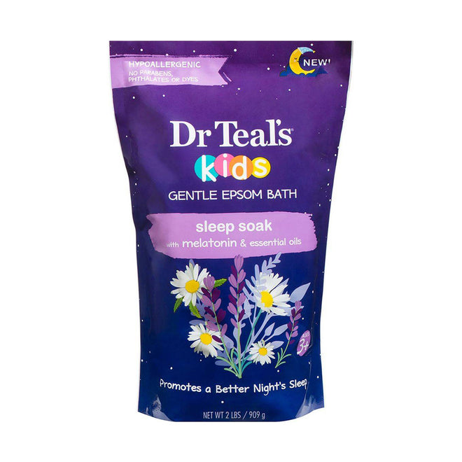 Dr Teals Kids Gentle Epsom Bath Sleep Soak 909g