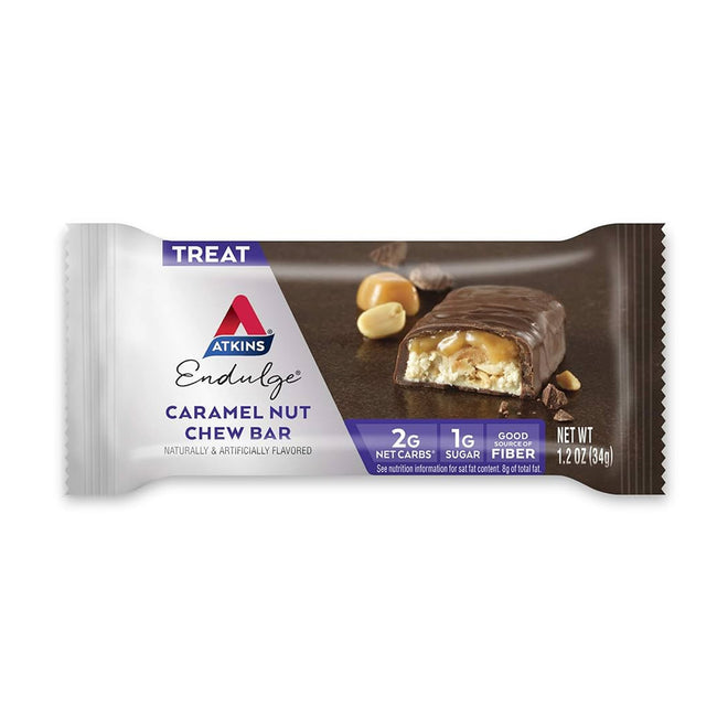 Atkins Endulge Treat Caramel Nut Chew Bar 34g