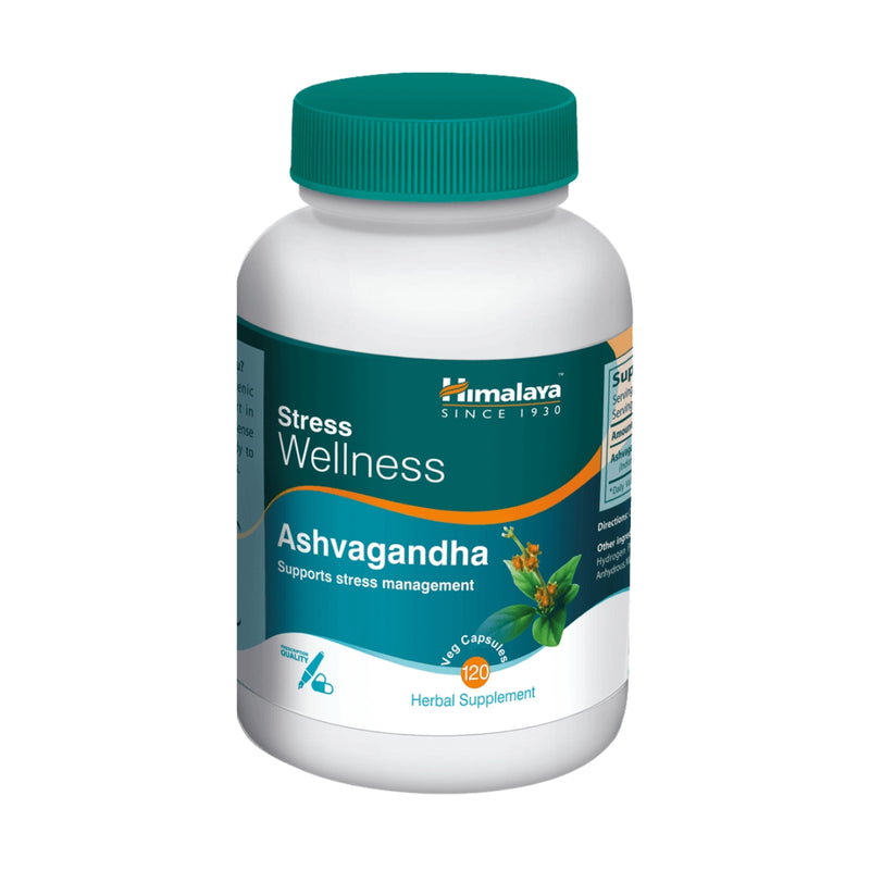 Himalaya Ashvagandha Stress Wellness 120 Capsules