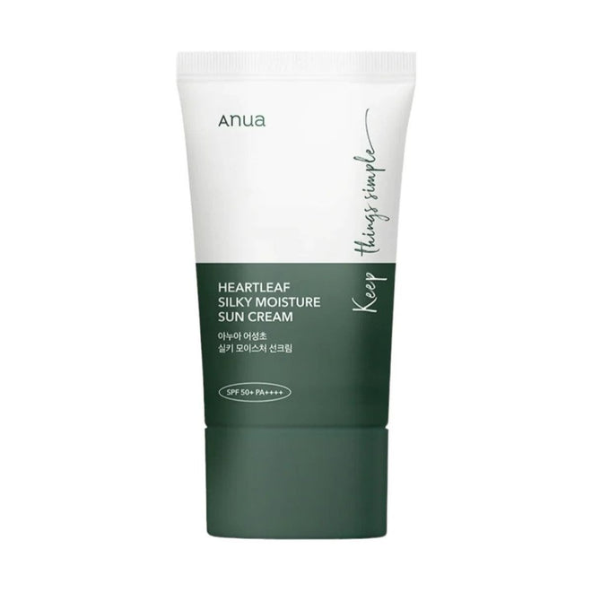 Anua Heartleaf Silky Moisture Sun Cream SPF50+ 50ml