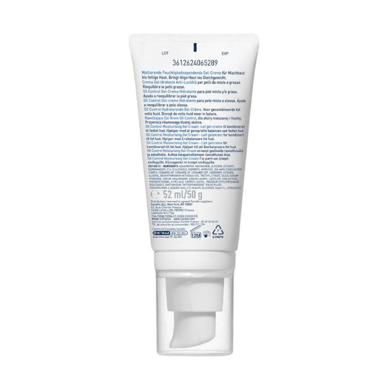 CeraVe Oil Control Moisturising Gel Cream 52ml
