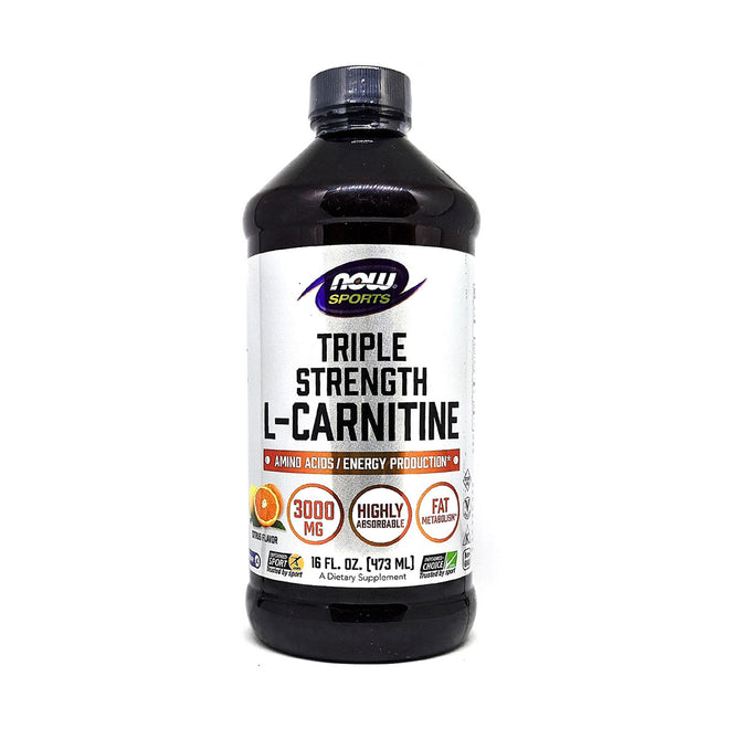 Now Sports L Carnitine 3000mg Triple Strength Liquid 473ml