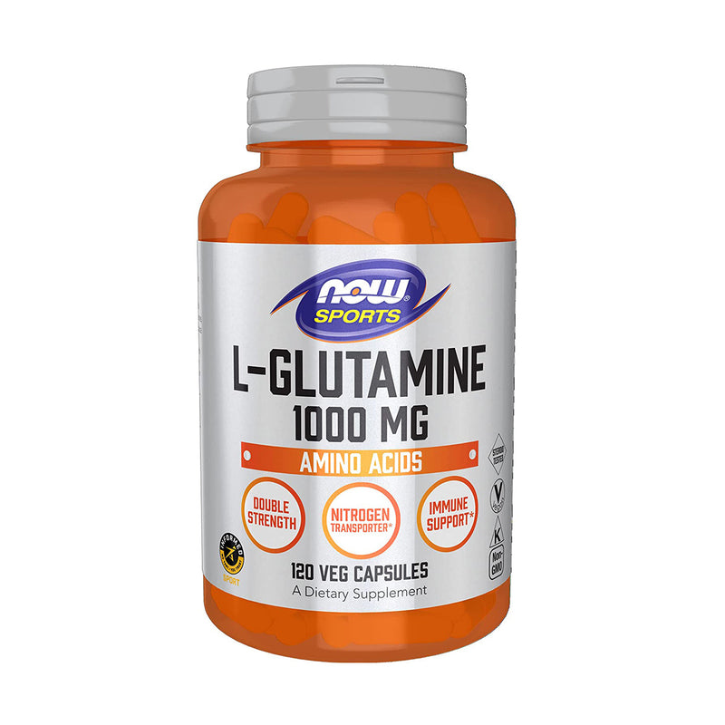 Now Sports L Glutamine 1000mg 120 VegeCapsules