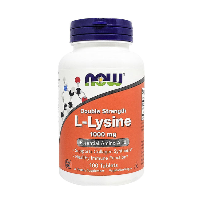 Now L Lysine 1000mg 100 Tablets
