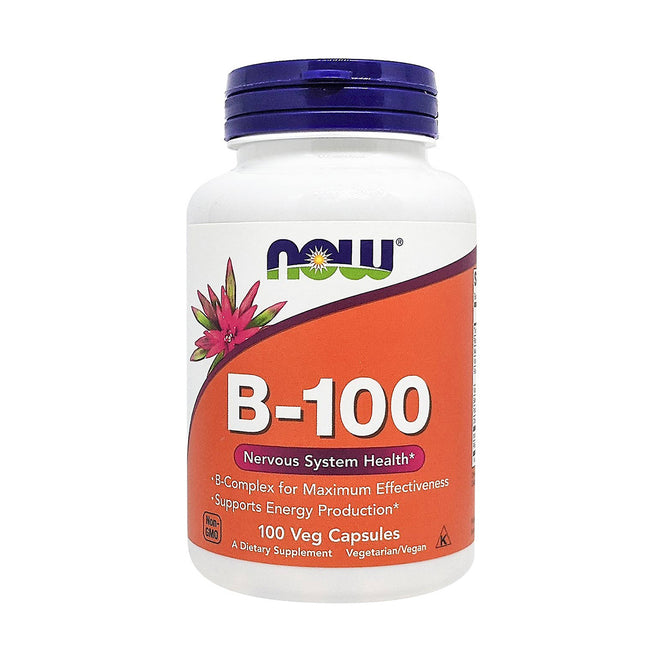 Now Vitamin B100 100 VegeCapsules