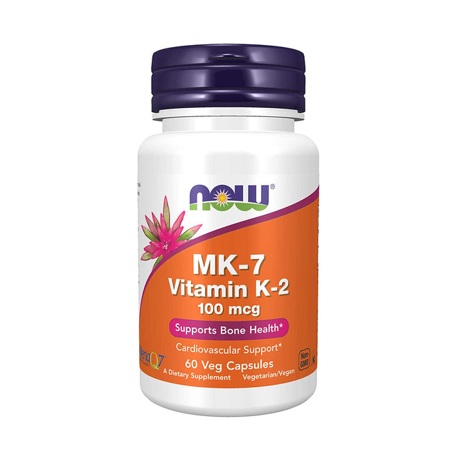 Now Vitamin K2 100mcg 60 VegeCapsules