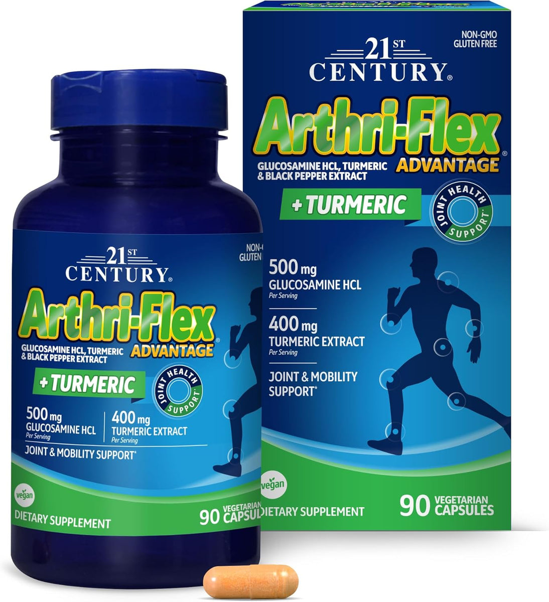 21st Century Arthri Flex Advantage Plus Turmeric 90 Capsules – Chemist ...