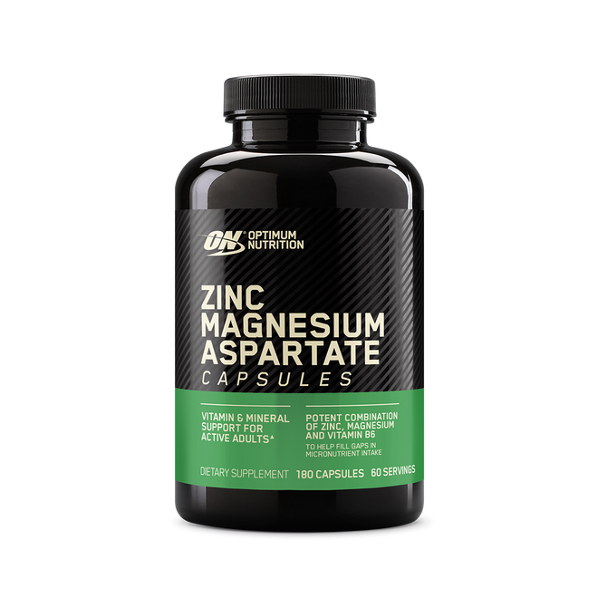 Optimum Nutrition Zinc Magnesium Aspartate 180 Capsules