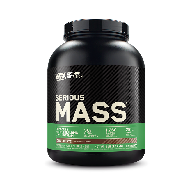 Optimum Nutrition Serious Mass Protein Chocolate 2.72kg