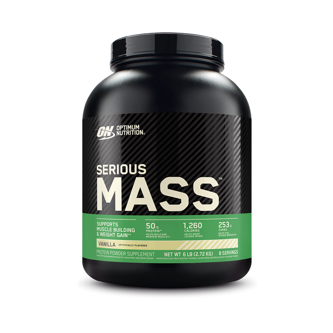 Optimum Nutrition Serious Mass Protein Vanilla 2.72kg