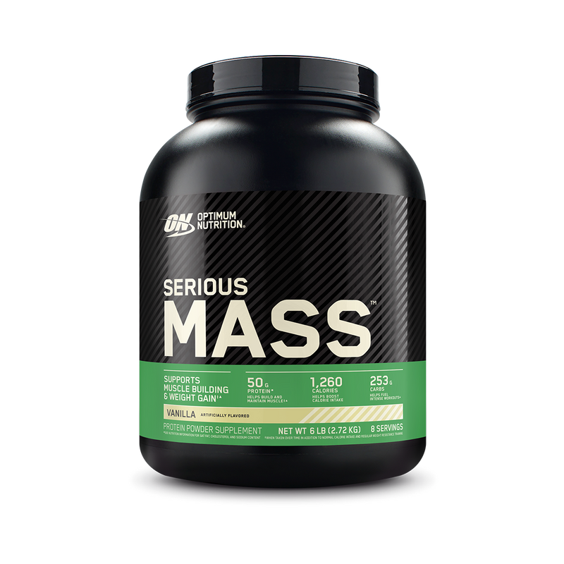 Optimum Nutrition Serious Mass Protein Vanilla 2.72kg